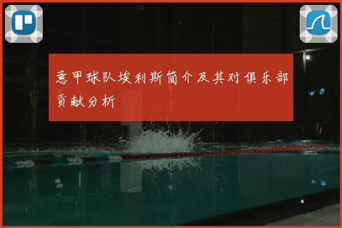 意甲球队埃利斯简介及其对俱乐部贡献分析