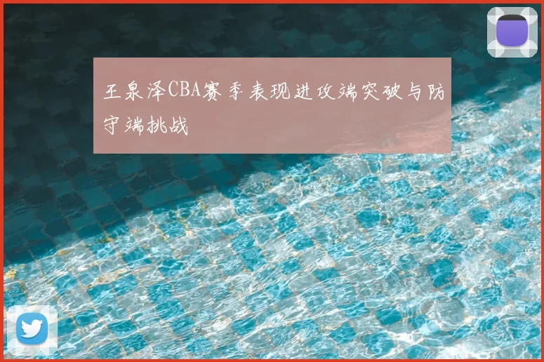 王泉泽CBA赛季表现进攻端突破与防守端挑战