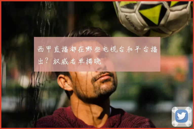 西甲直播都在哪些电视台和平台播出？权威名单揭晓