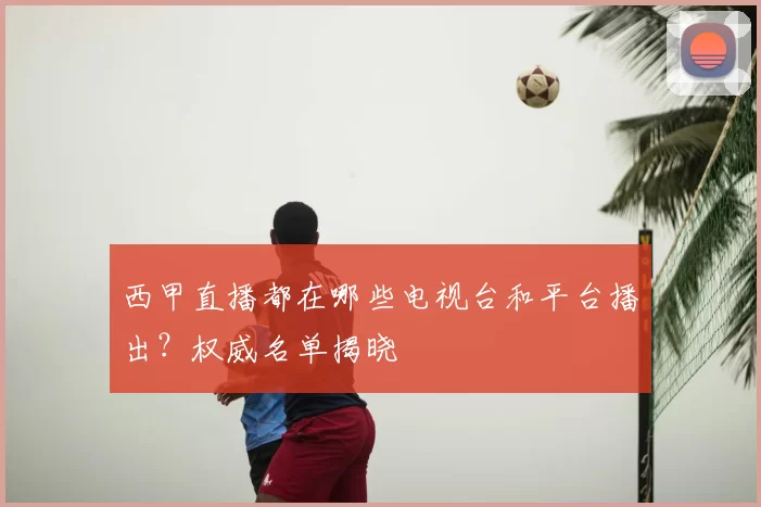 西甲直播都在哪些电视台和平台播出？权威名单揭晓